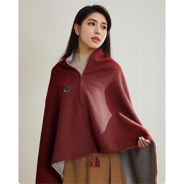 🎅Best Winter Gifts 🔥Favorite Portable Heated Shawl (Buy 2 Free Shipping)