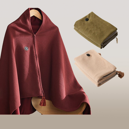 🎅Best Winter Gifts 🔥Favorite Portable Heated Shawl (Buy 2 Free Shipping)